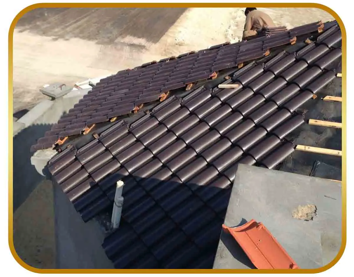 تركيب أسقف القرميد الإسباني